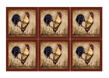 Rooster Tile Set 2